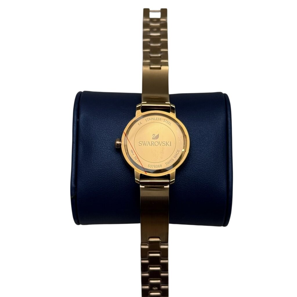 Swarovski Cosmic Rock Metal Bracelet Watch in Navy and Rose Gold