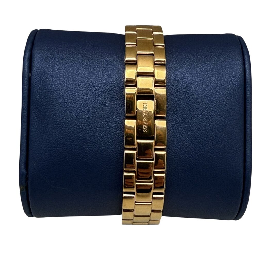 Swarovski Cosmic Rock Metal Bracelet Watch in Navy and Rose Gold