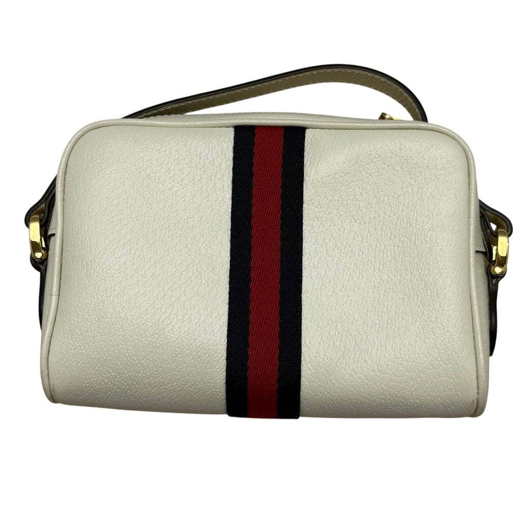 Gucci Ophidia Pebbled Leather Mini Ophidia Crossbody Shoulder Bag