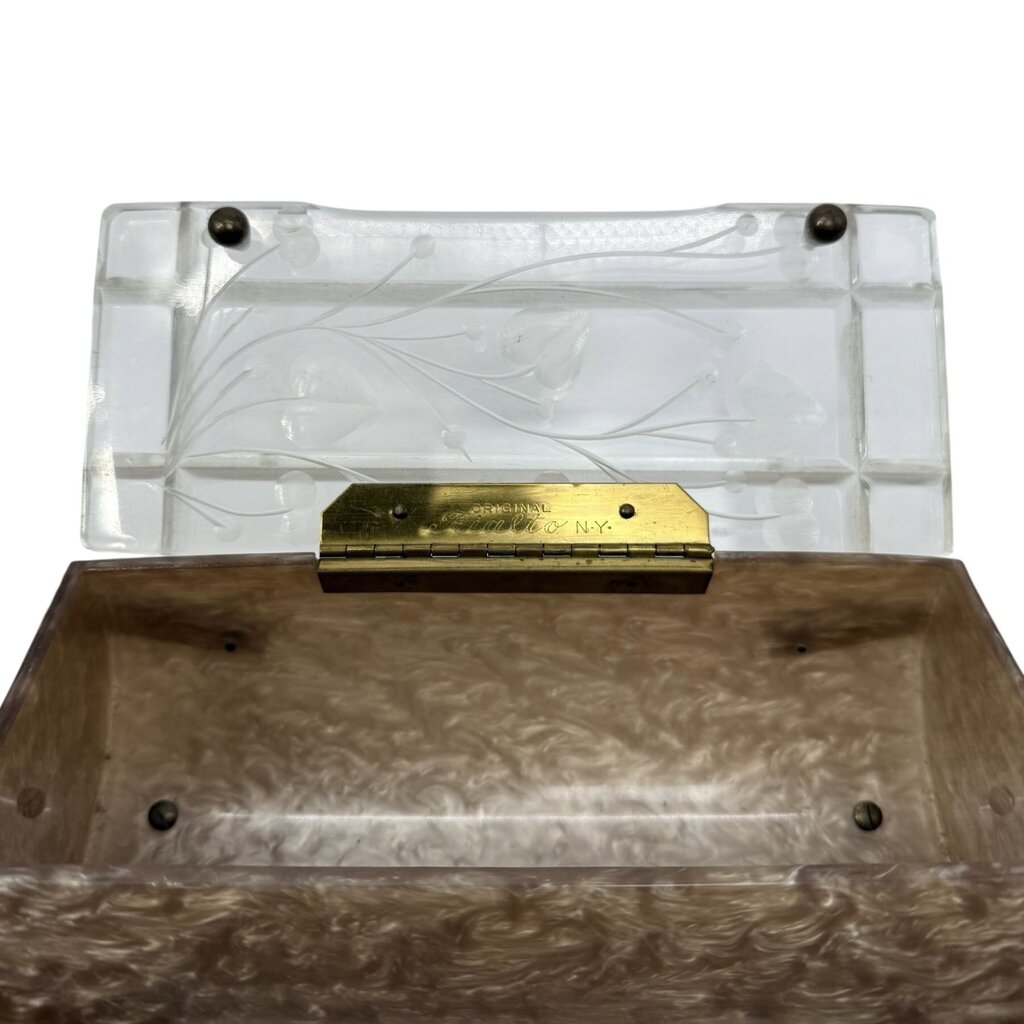 Original Rialto NY Lucite Box Bag