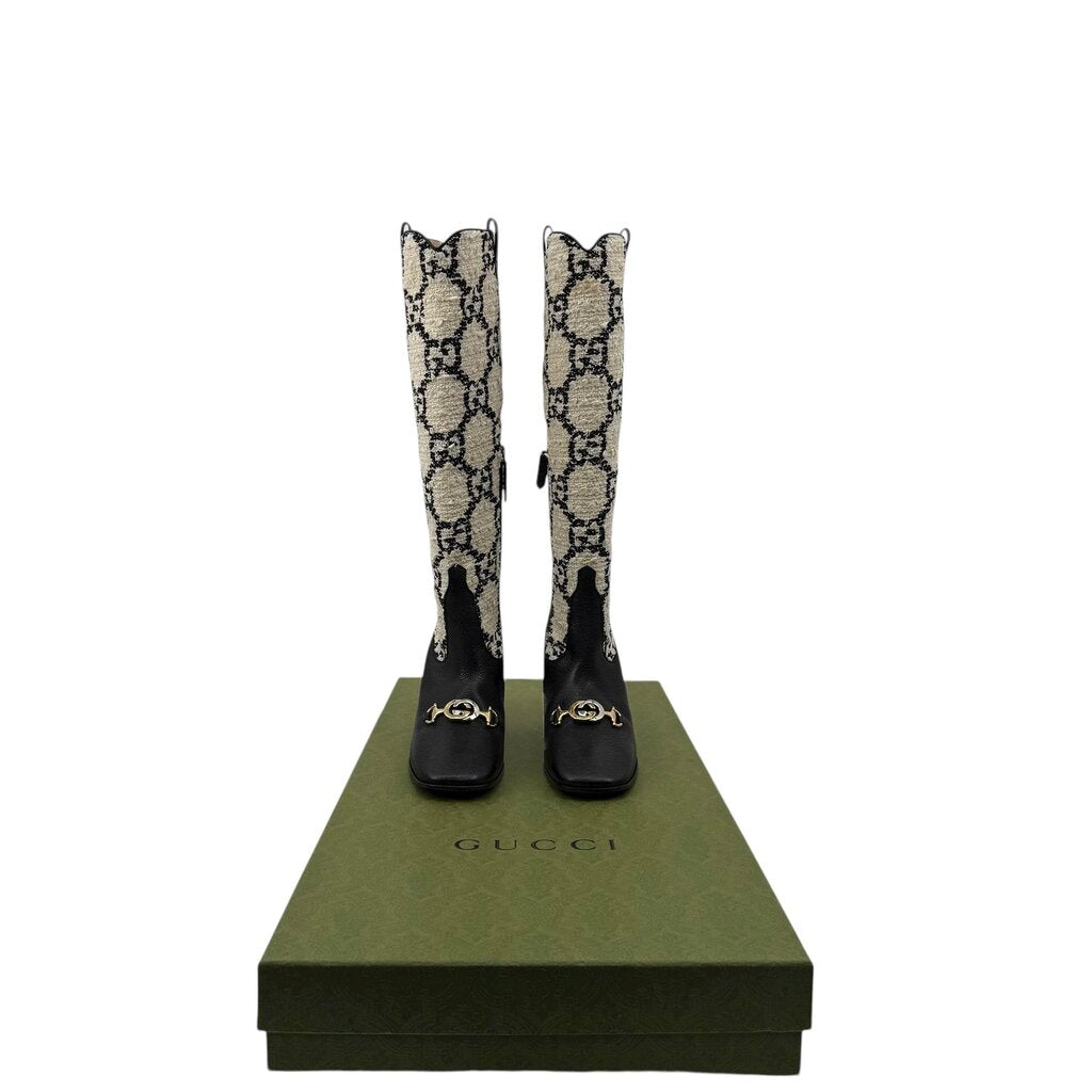 Zumi Tweed with GG Logo Knee High