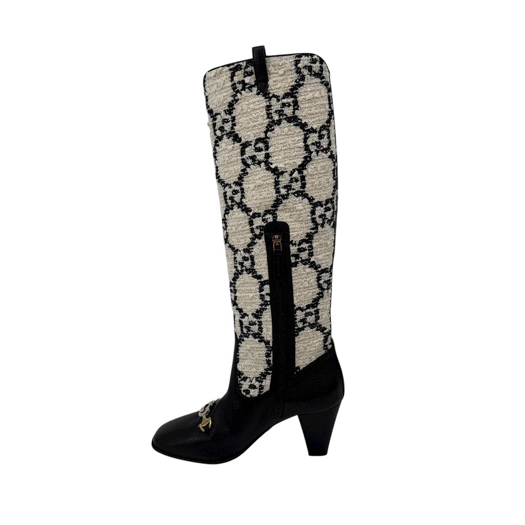 Zumi Tweed with GG Logo Knee High