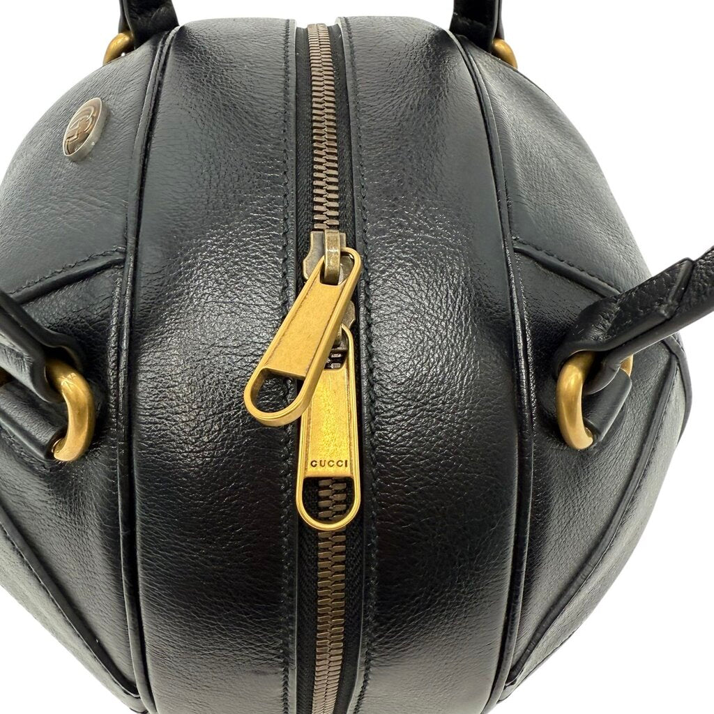 Gucci Tifosa Basketball Shaped Shoulder Handbag