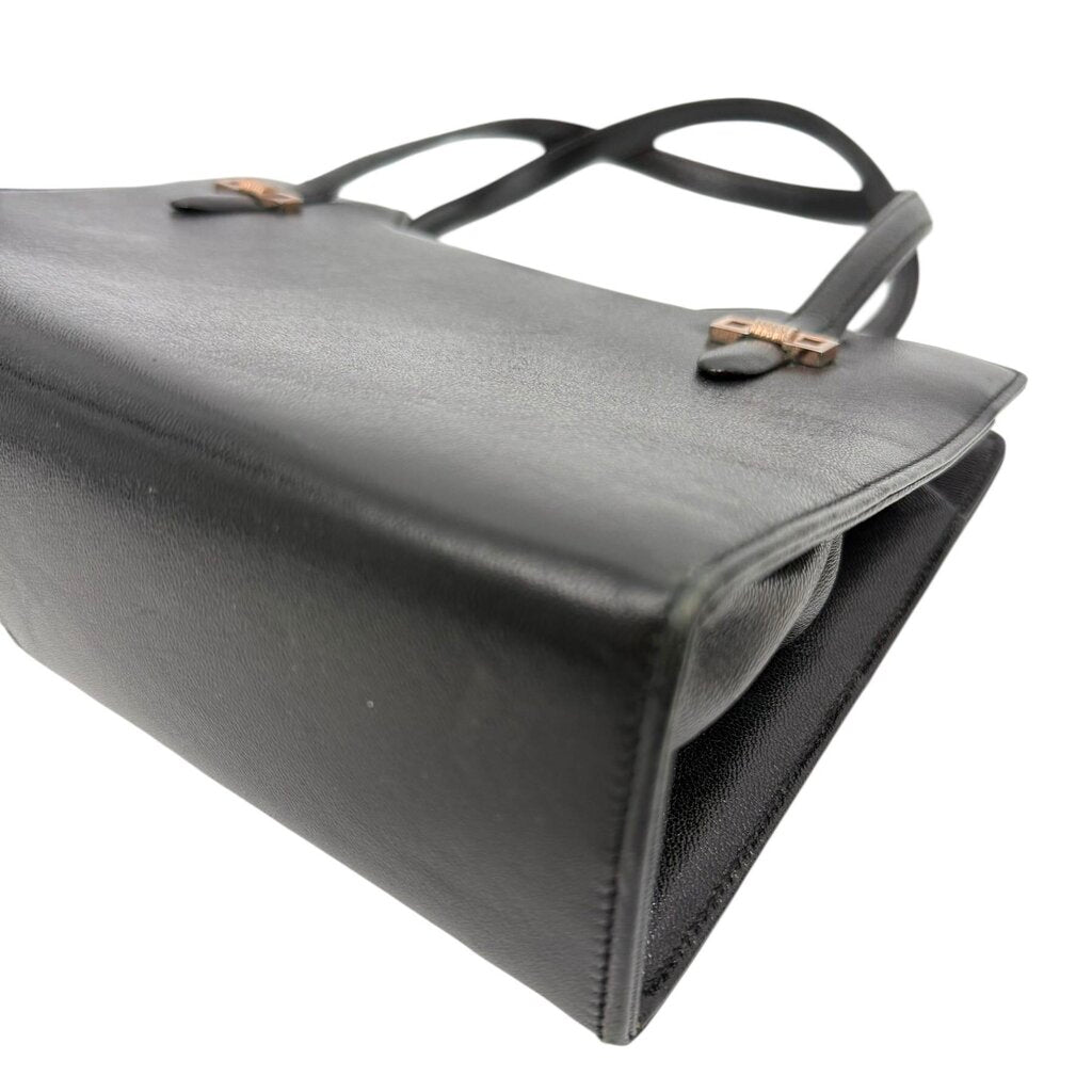 Gucci Cellerini Leather Top Handle Handbag