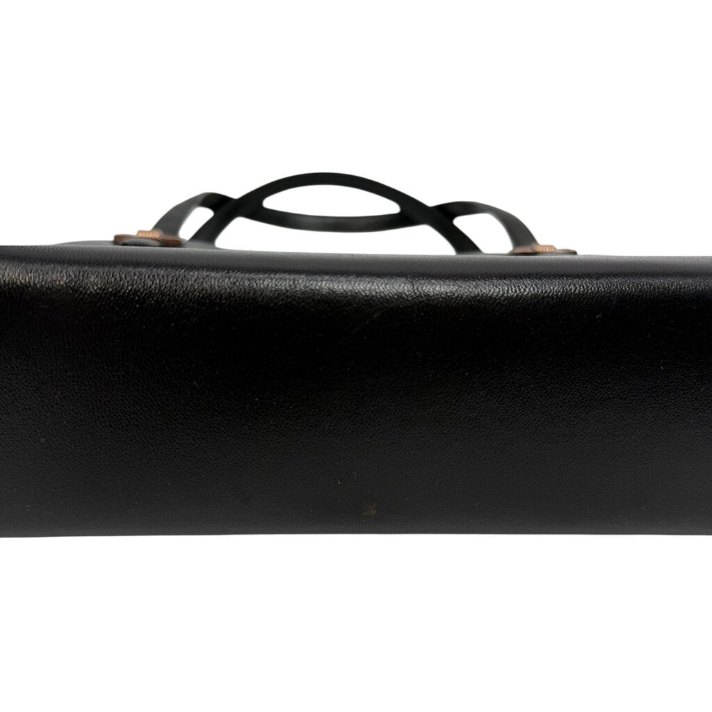 Gucci Cellerini Leather Top Handle Handbag