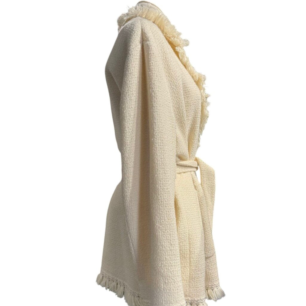 Gucci Textured Tweed Tassel Trim