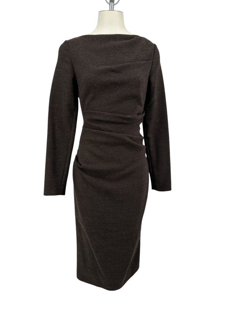 Long Sleeve Ruched Bodycon / ID5