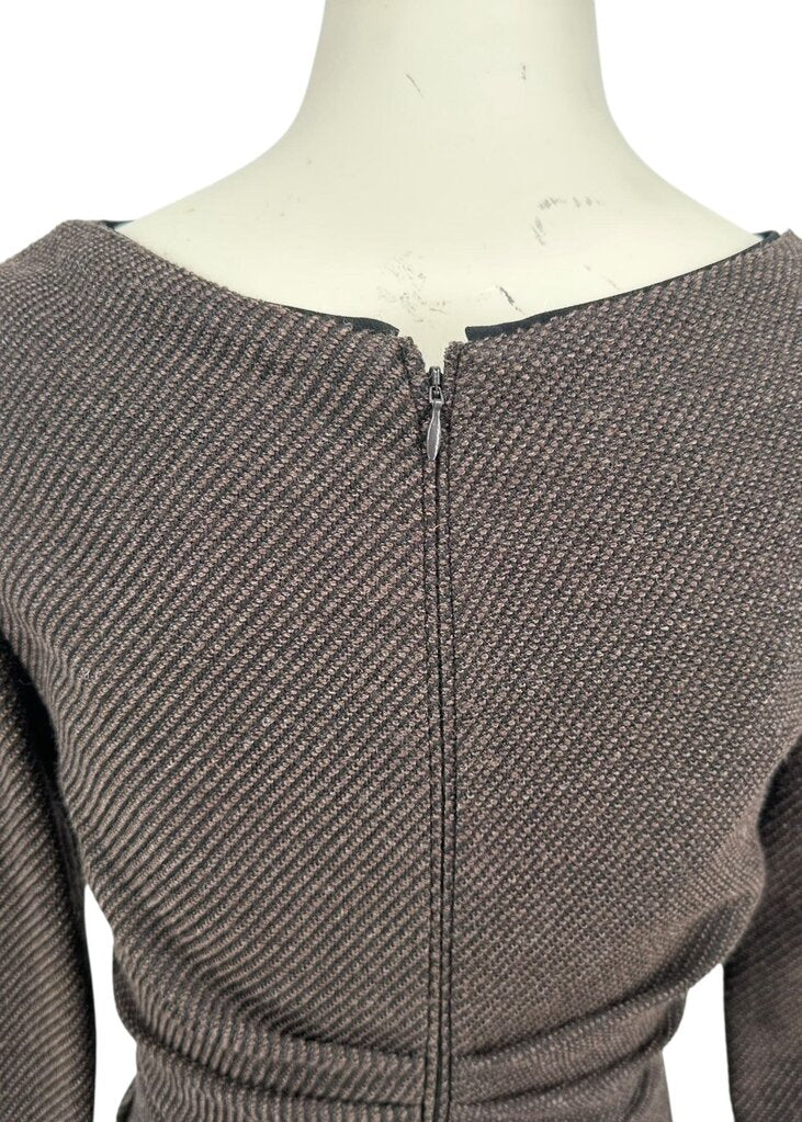 Long Sleeve Ruched Bodycon / ID5