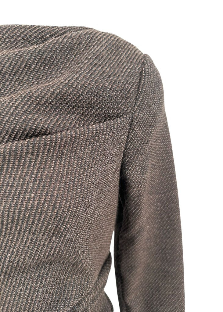 Long Sleeve Ruched Bodycon / ID5