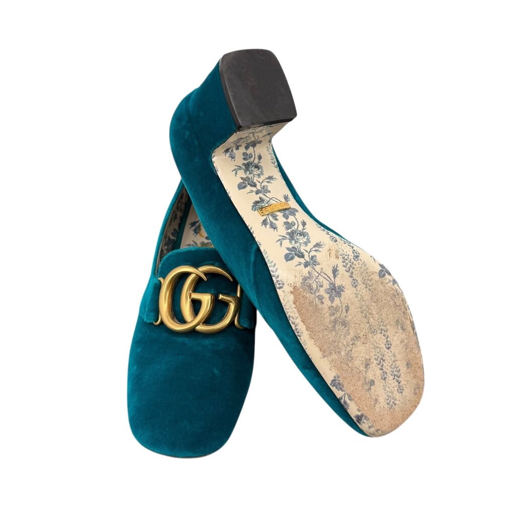 Velvet GG Victoire Loafer Pump \ JA5