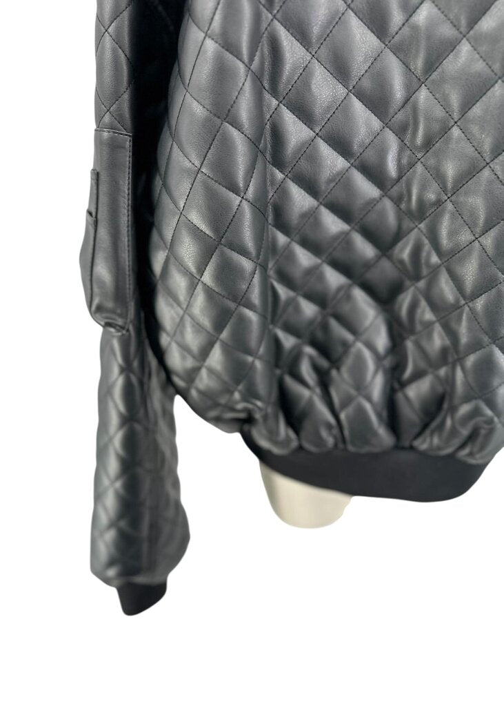 The Frankie Shop Unisex Bomber Diamond Quilted Jacket