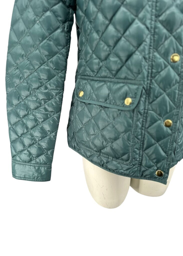 J Crew Women's Diamond Quilted Classic Barn Coat