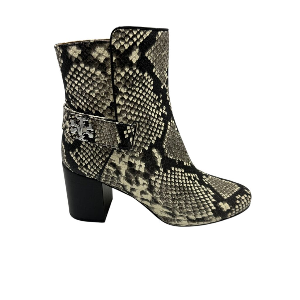 Kira Snakeskin Buckle Tory Burch Womens Boots