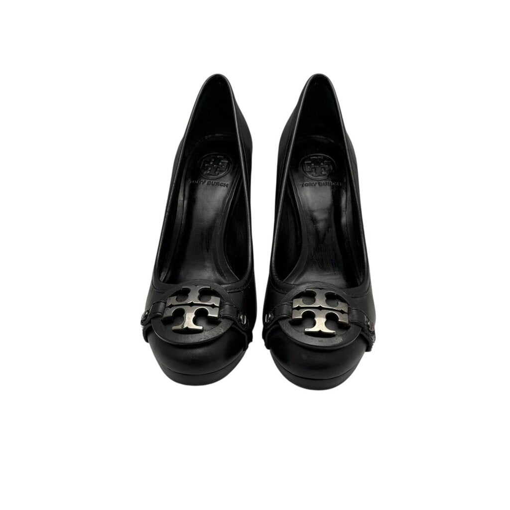 Austin Logo Platform Cone Heels