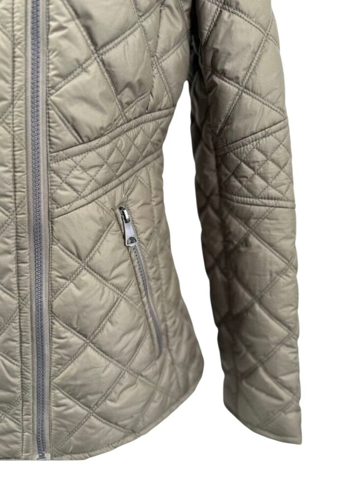 Marc New York Andrew Marc Green Womens Quilted Jacket