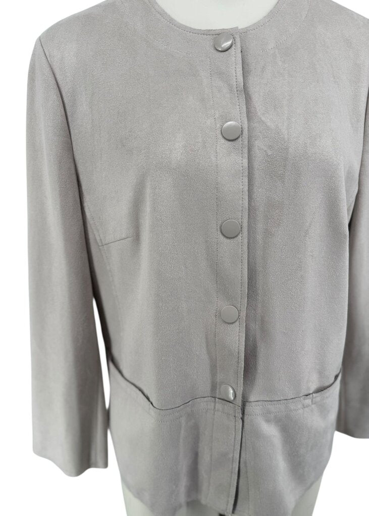 Gerry Weber Collection Soft Womens White Button Up Coat