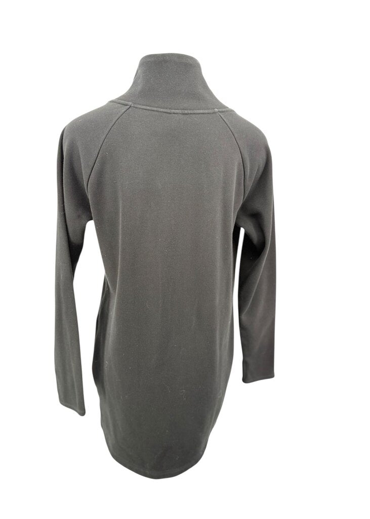 Athleta Womens Sweatshirt Dress Side Zip Collar