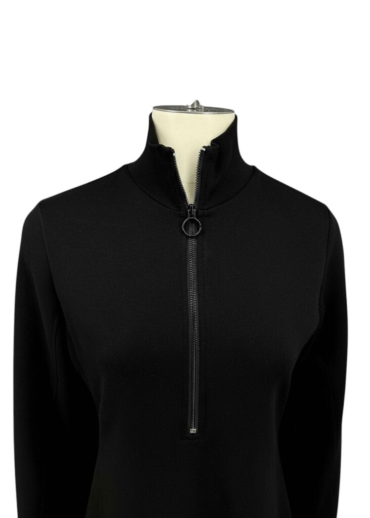 Athleta, Black Side Zip Collar, SweaterDress, Pre-Owned