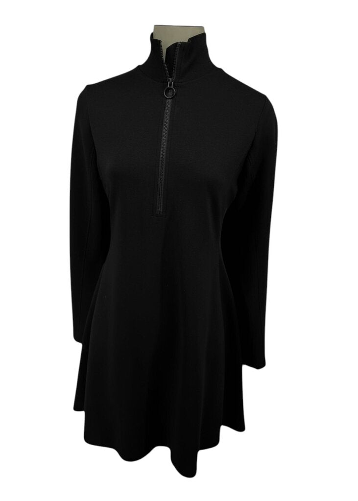Athleta, Black Side Zip Collar, SweaterDress, Pre-Owned