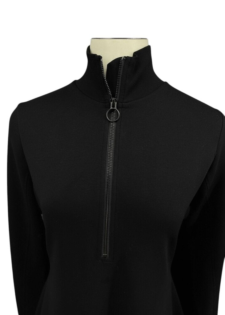 Athleta, Black Side Zip Collar, SweaterDress, Pre-Owned