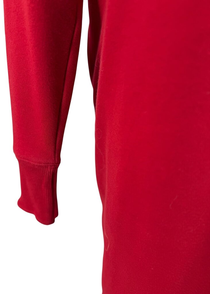Athleta Red Women's High Collar Sweatshirt Dress
