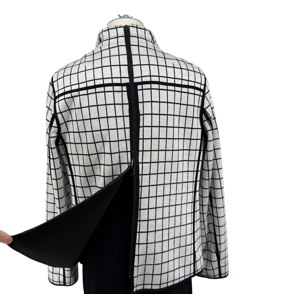Reversible Solid & Checkered Jacket