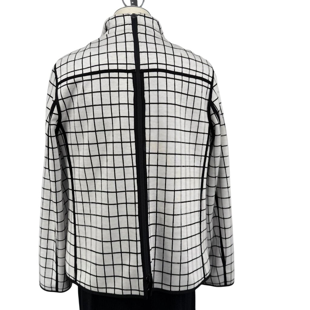 Reversible Solid & Checkered Jacket
