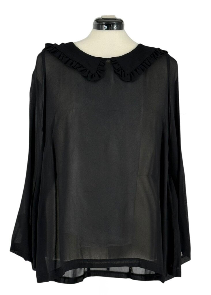 Camille Ruffle Neck Top \ JC5