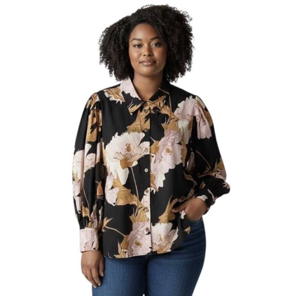 On Your Team Floral Top