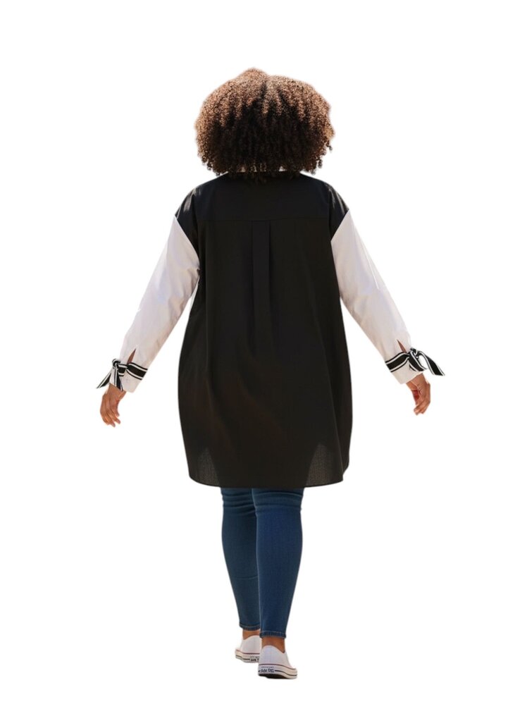 Better Half Colorblock Button Up Shirt Dress