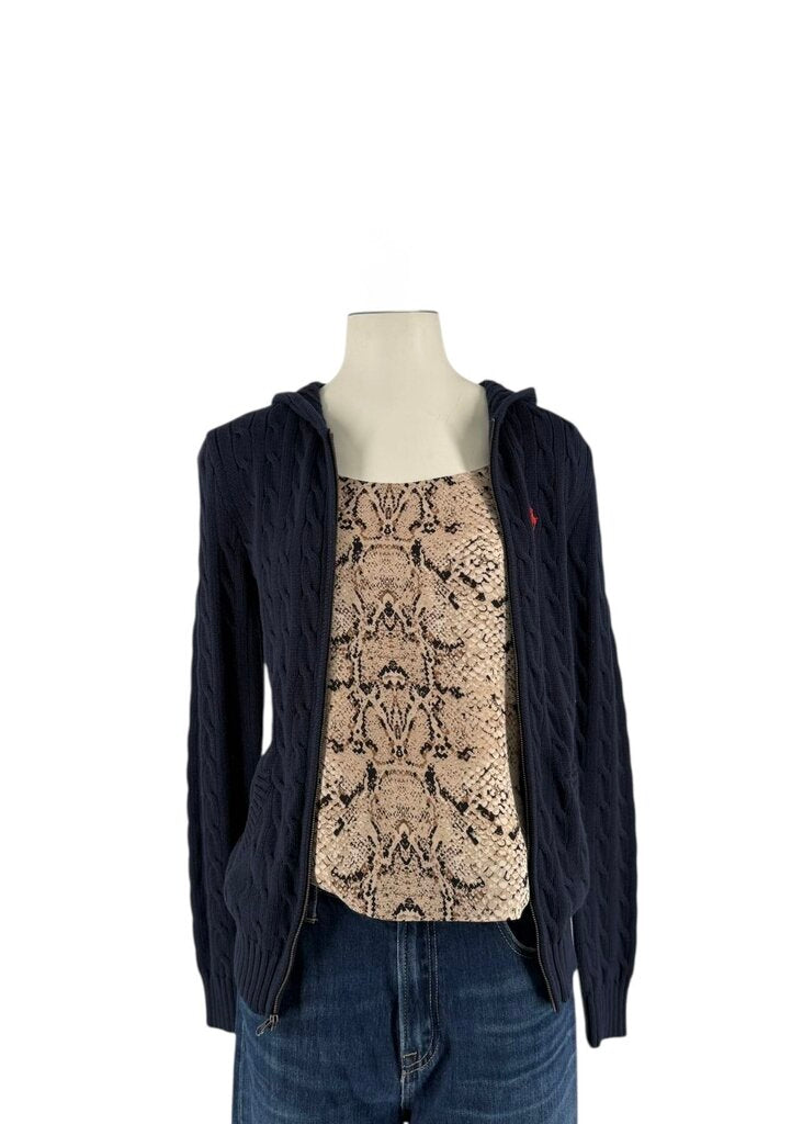 Ralph Lauren Cableknit Hooded Sweater