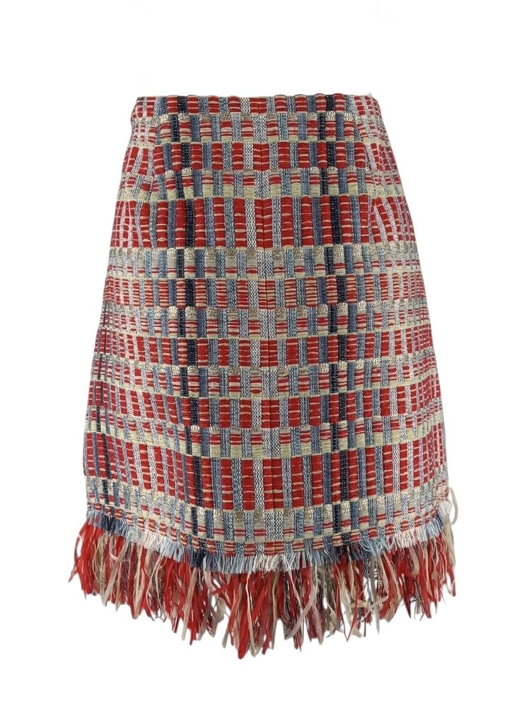 Indigo Tweed Skirt/JE5