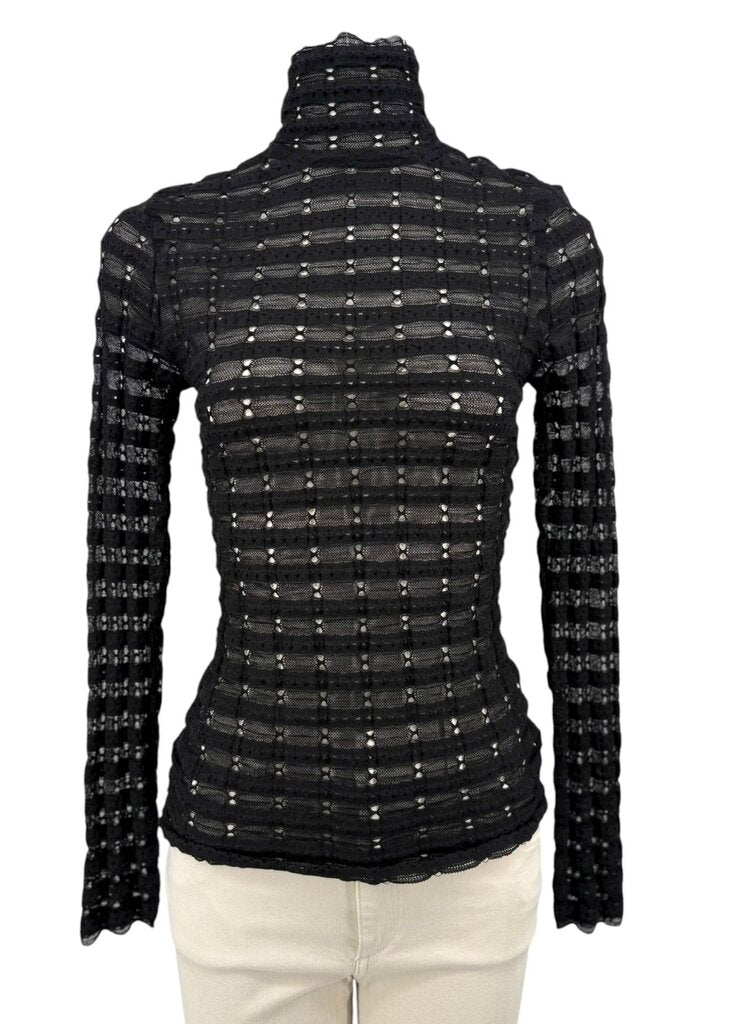 Ulla Johnson, Emma Top in Noir Women's Black Cutout