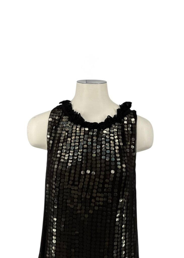 Sequined Shift Cocktail Dress