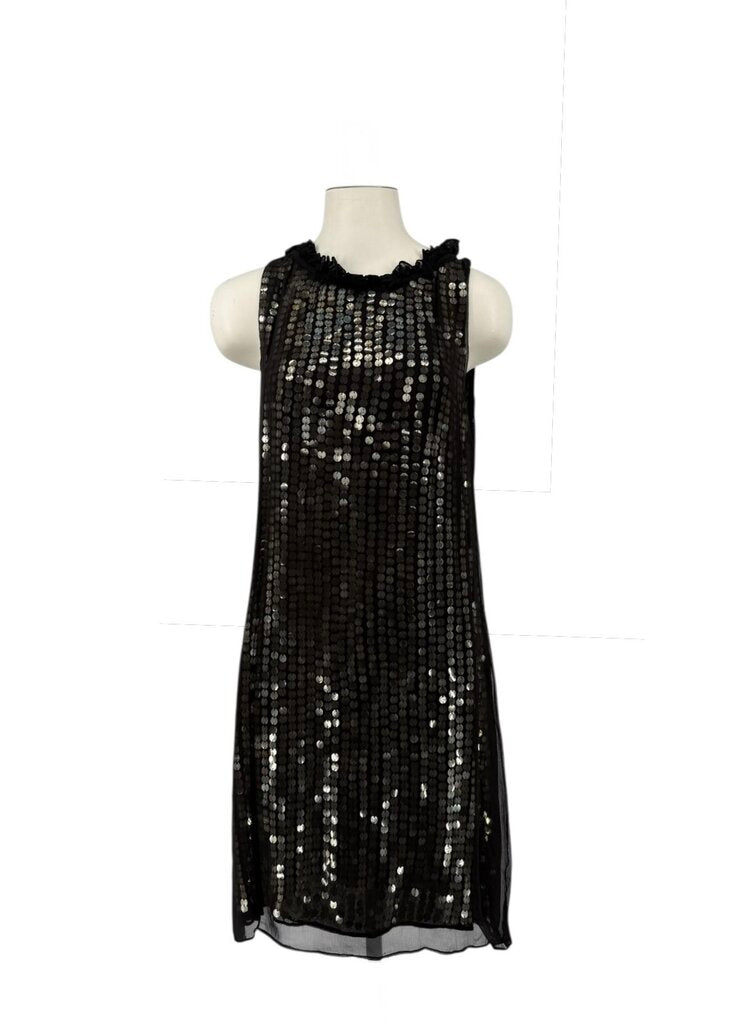 Sequined Shift Cocktail Dress