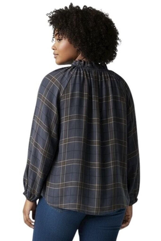 Long Sleeve Blue Plaid\KA5