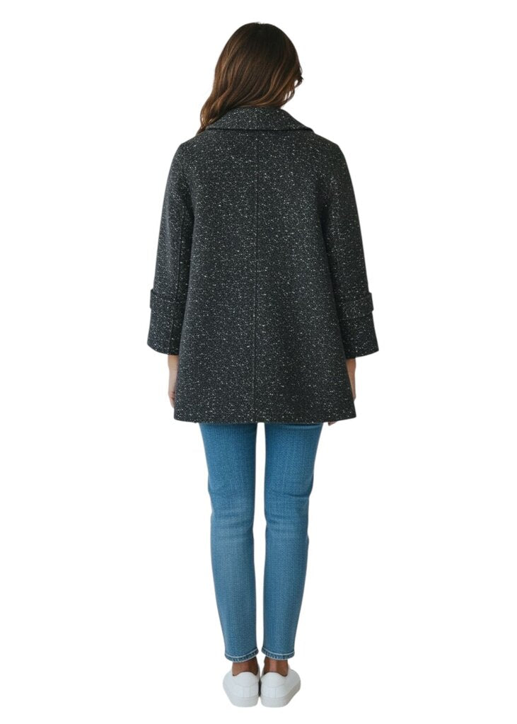 Lafayette 148 Wool Blend Bell Sleeve Coat
