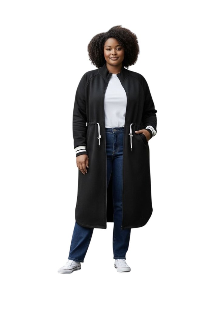 Nova Coatigan Cinched Waist Trench Coat