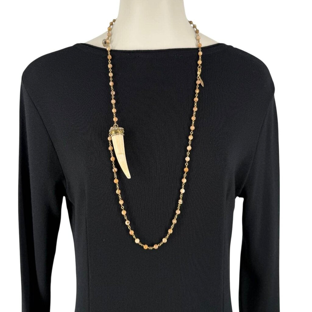 Swarovski Antler w Gemstone Disc / KB5