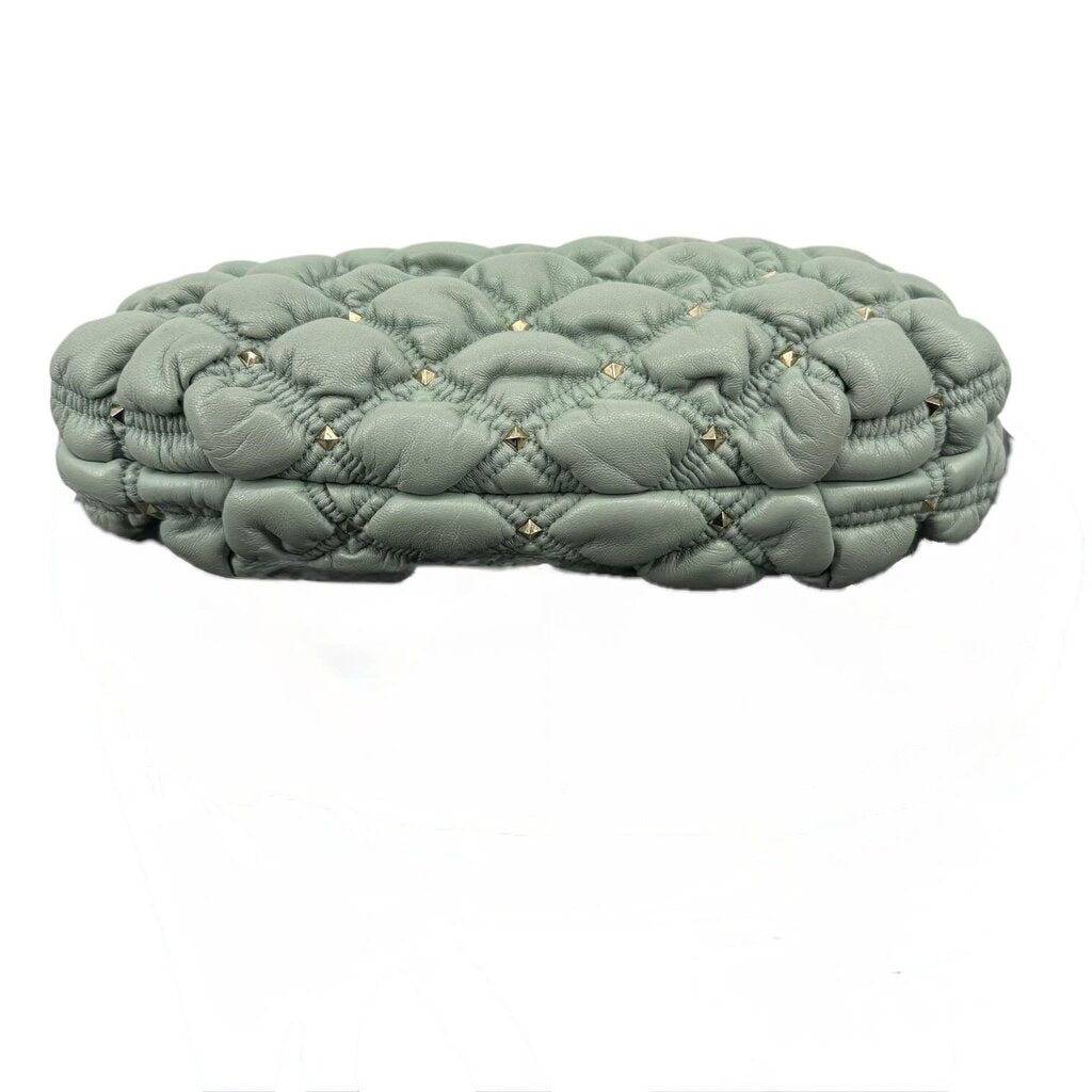 Valentino Garavani Spinkeme Rock Stud Quilted Leather Shoulder Handbag