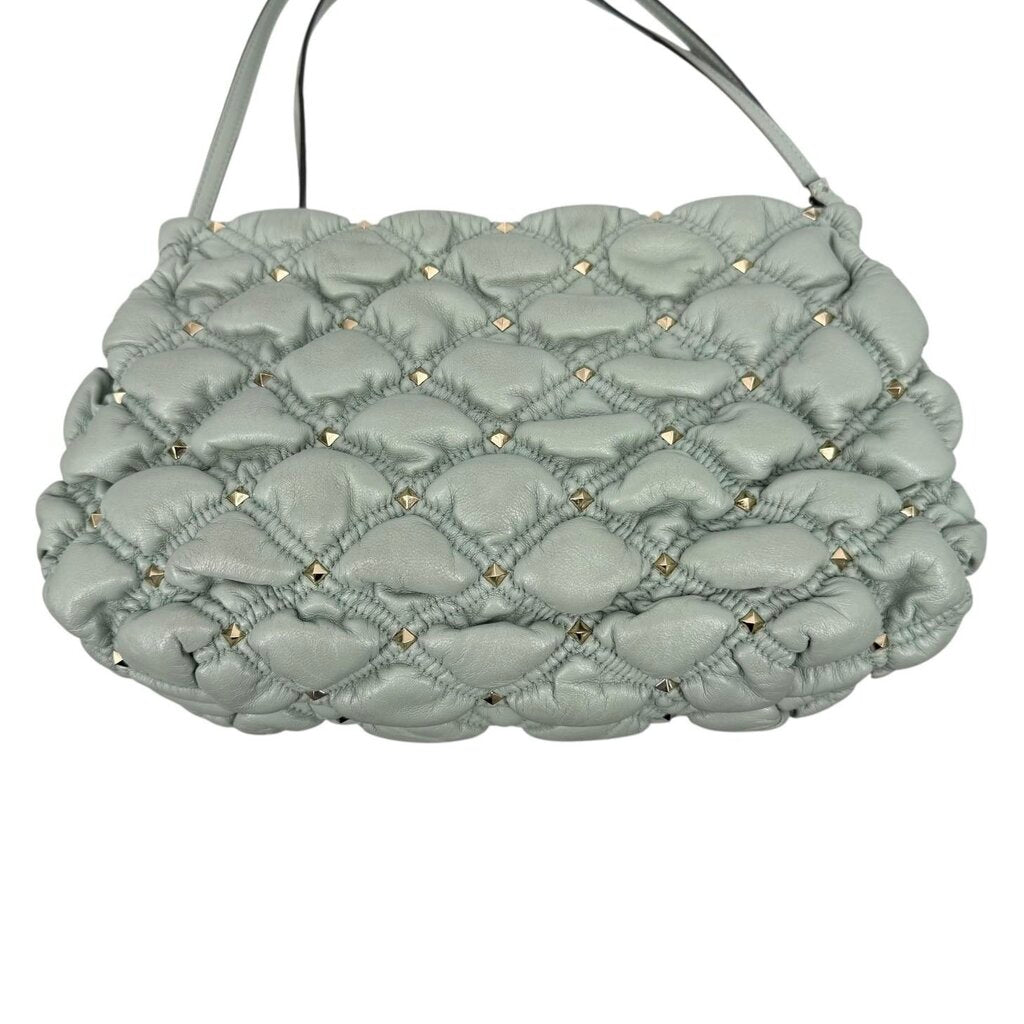 Valentino Garavani Spinkeme Rock Stud Quilted Leather Shoulder Handbag