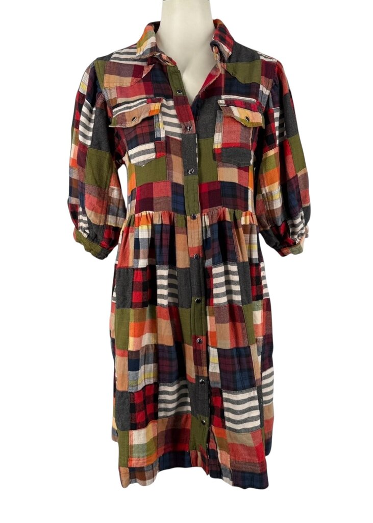 Uncle Frank Multi Patch Women's Dress