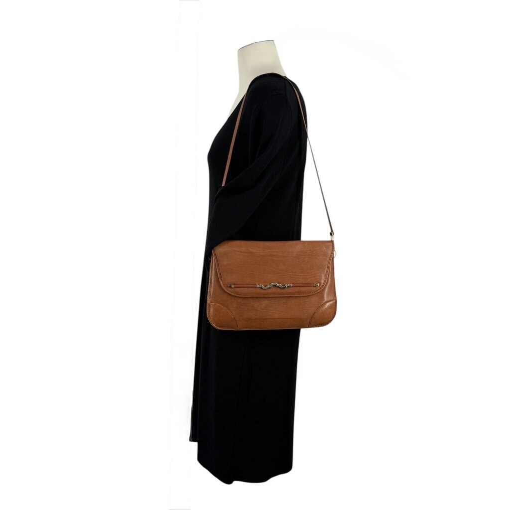 Aries Flap Front Shoulder Handbag