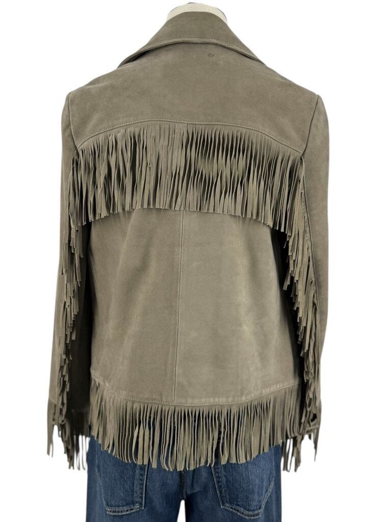 Dante Suede Fringe Jacket