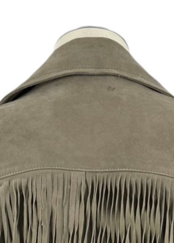 Dante Suede Fringe Jacket