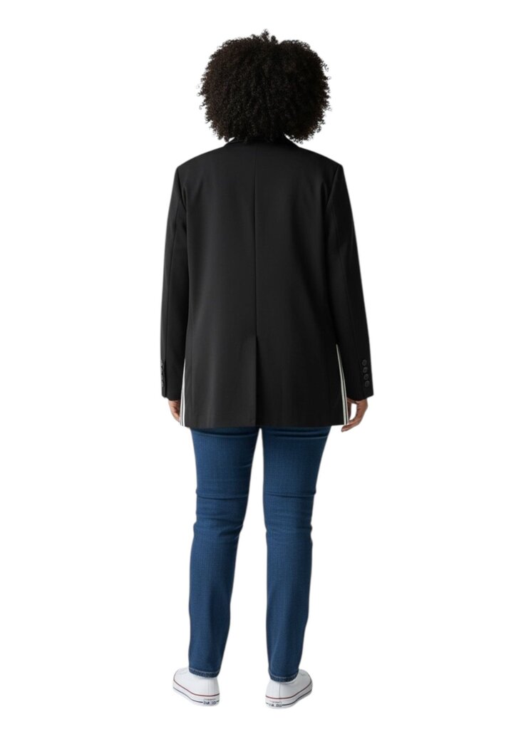Seeing Double Striped Blazer
