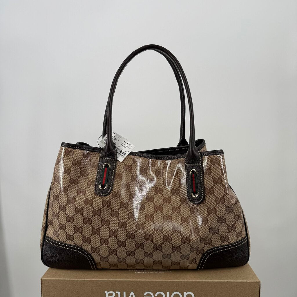 GG Crystal Web Princy Tote