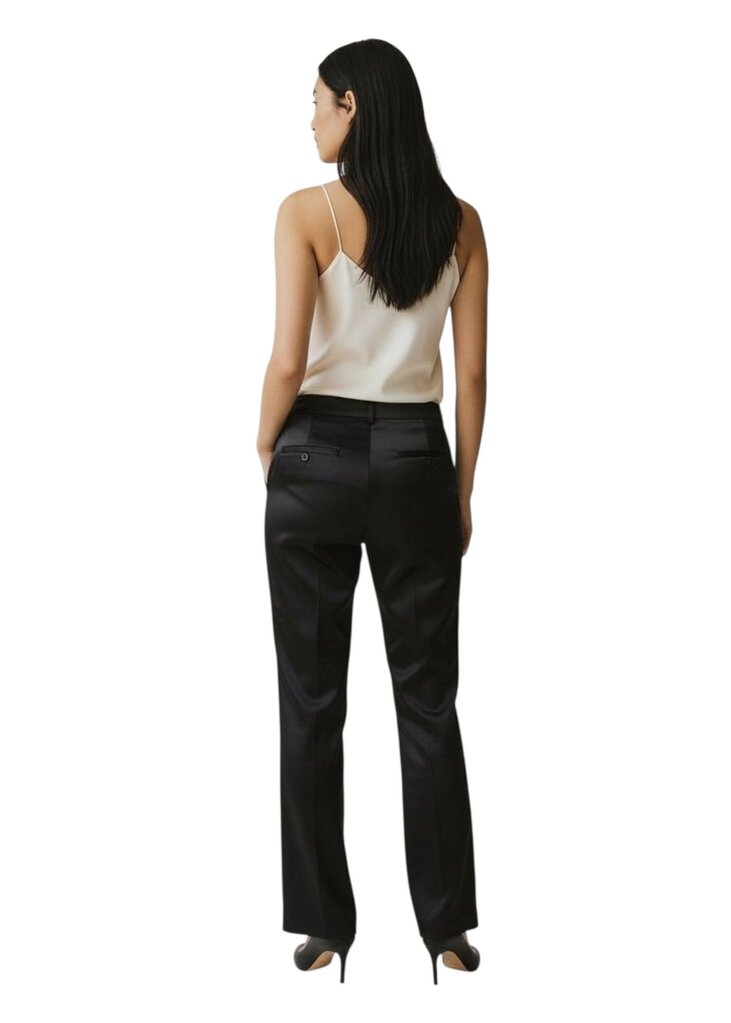 Wide Leg Satin Pants