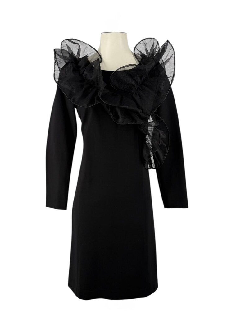 Ruffle Accent Cocktail Dress