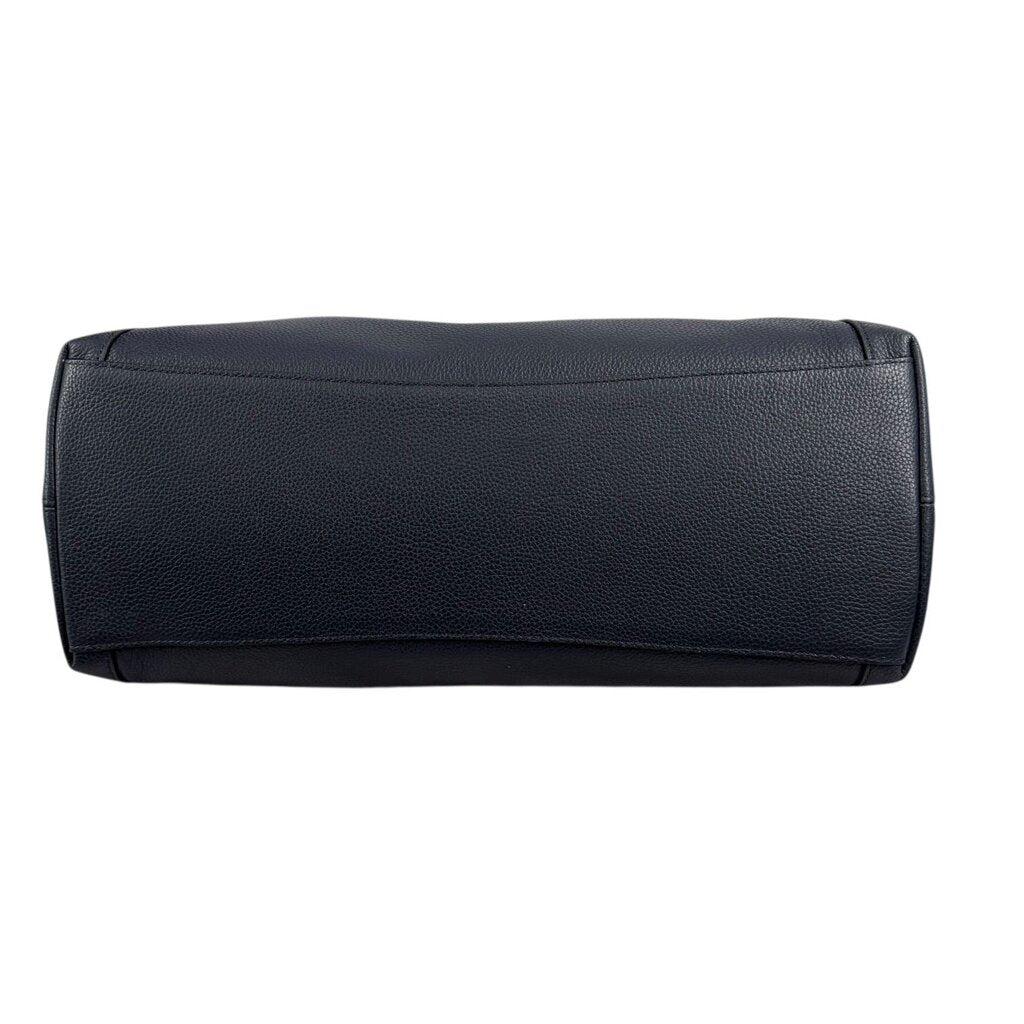 Edie Refined Pebbled Leather Shoulder Bag